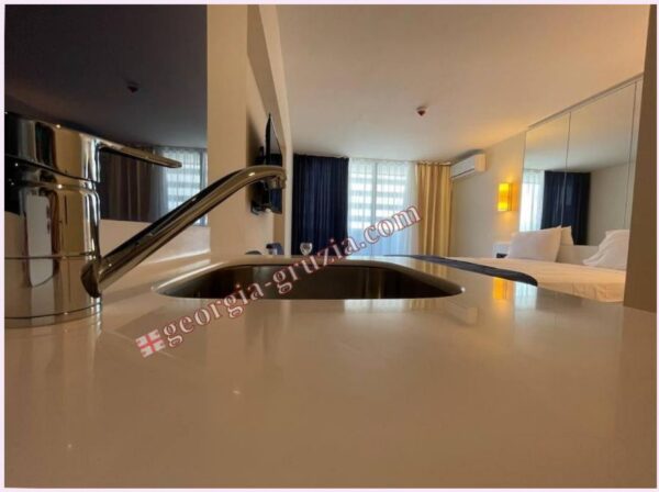 1-bedroom Studio Apartment in Orbi City - Side Seaview