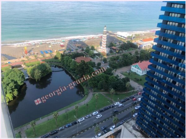 Batumi Orbi City widok na morze duży balkon