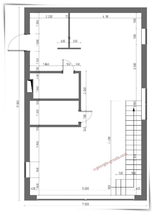 Hill village in batumi plan 01