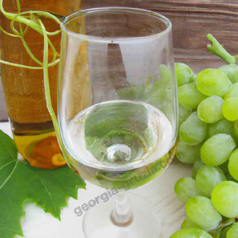 белое грузинское вино