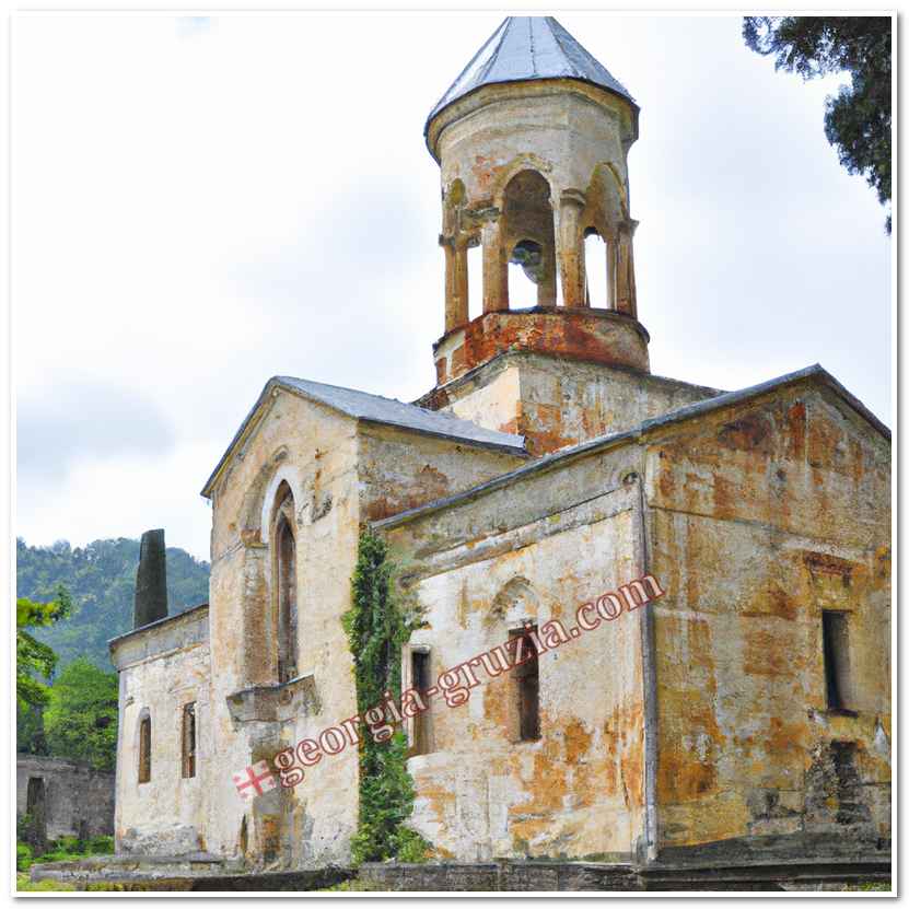 Llora church in abkhazia