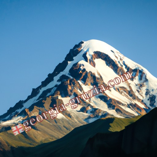 Фотография горы Казбек Грузия