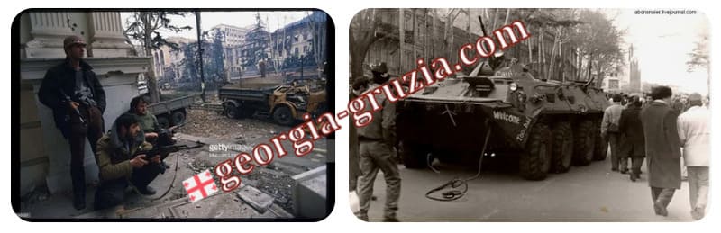 Гражданская война в Грузии 1991 1993