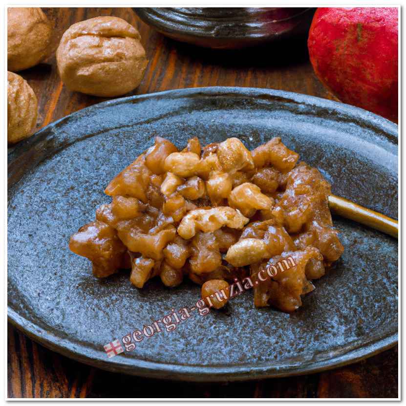 Georgian churcheli with nuts Georgian churcheli with nuts