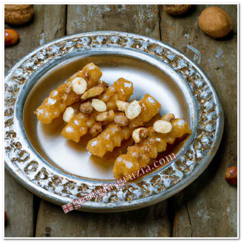 Georgian churcheli with nuts Georgian churcheli with nuts