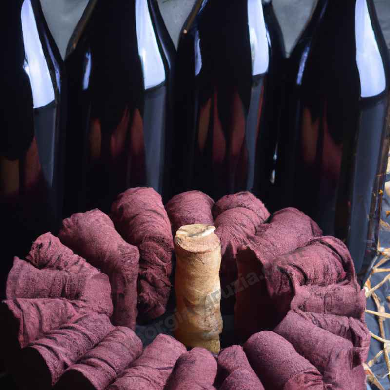 Грузинское вино красное сухое мукузани
