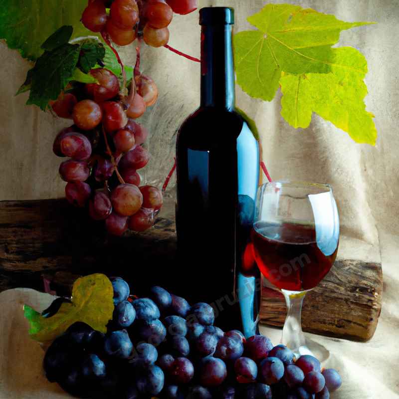 Gürcü Rkatsiteli şarabı, kırmızı