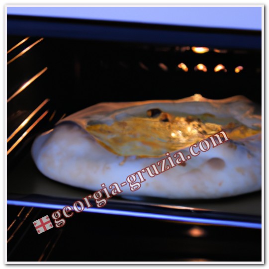 Khachapuri at home in the oven Khachapuri at home in the oven