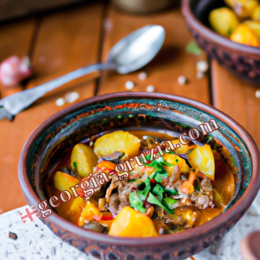 Kharcho classic recipe with beef and potatoes Georgia Харчо классический рецепт с говядиной и картофелем Грузия