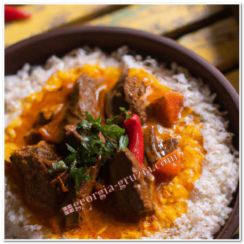 Kharcho recipe classic beef with rice