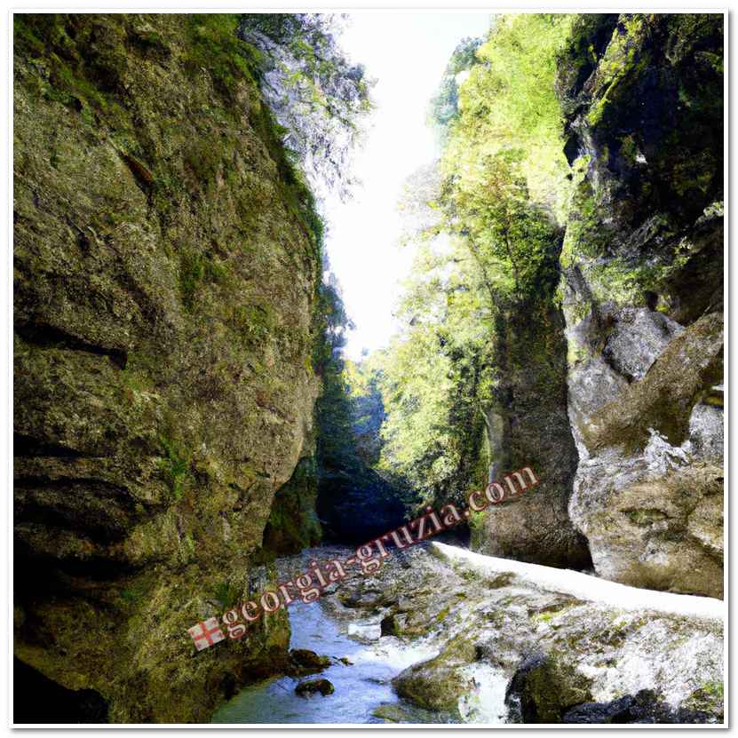 Khashuapse canyon abkhazia