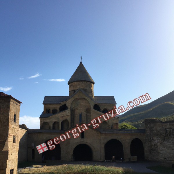 Temple of svetitskhoveli in mtskheta