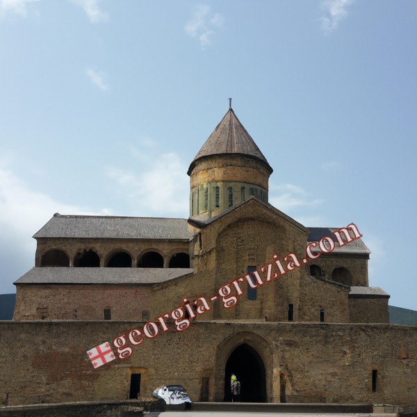 Temple of svetitskhoveli in mtskheta