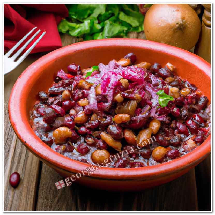 Lobio with red beans by Georgian recipe Lobio with red beans by Georgian recipe