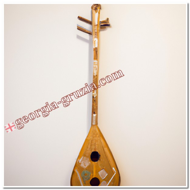 National Georgian instrument chonguri