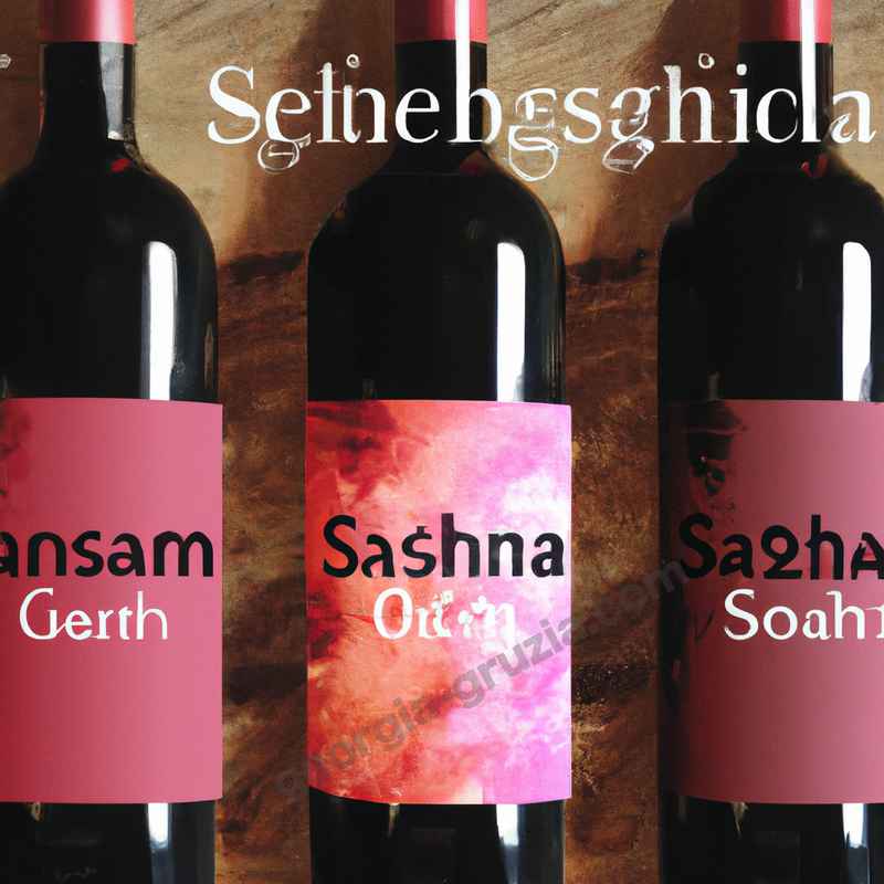 название грузинских вин красные полусладкие