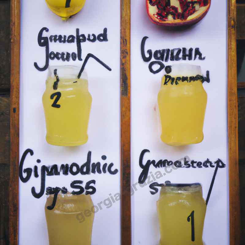 Названия грузинских лимонадов