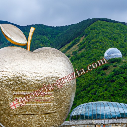 The Apple of Love Monument in Georgia Georgia