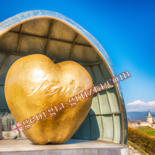 The Apple of Love Monument in Georgia Georgia