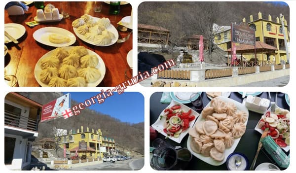 Pasanauri Gürcistan khinkali Gürcistan