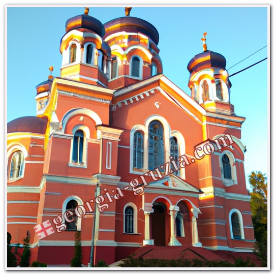 Patriarchal cathedral in pizunda