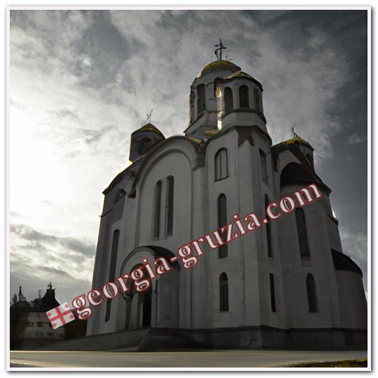 Patriarchal cathedral in pizunda