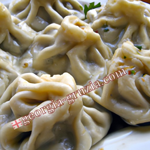 Manta dumplings Georgia Manta dumplings Georgia
