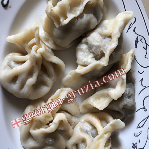 Manta dumplings Georgia Manta dumplings Georgia