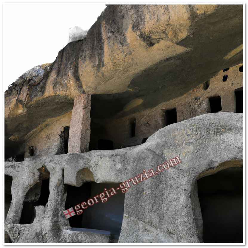 Vardzija mağara şehri Gürcistan