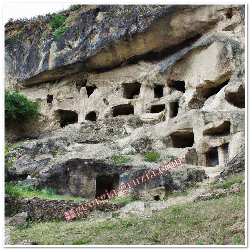 Vardzija mağara şehri Gürcistan