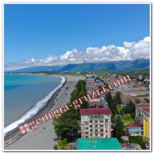 Pizunda abkhazia photos of the city and the beach