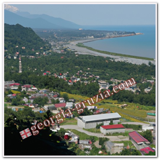 Pizunda abkhazia photos of the city and the beach