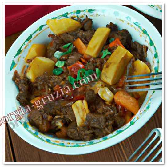 Armenian beef hash recipe