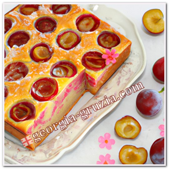 Cherry plum cake recipe