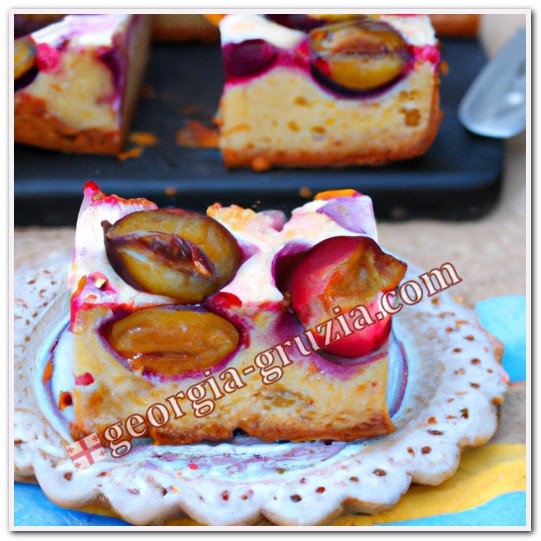 Cherry plum cake recipe