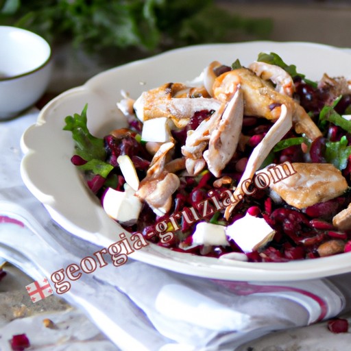 Recipe for salad with red beans and chicken Georgia Recipe for salad with red beans and chicken Georgia