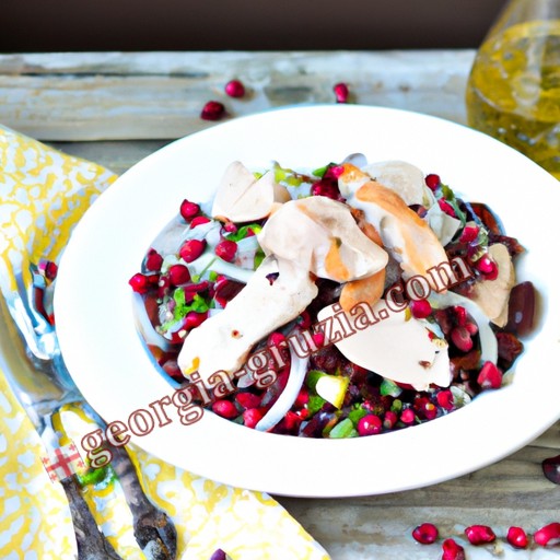 Recipe for salad with red beans and chicken Georgia Recipe for salad with red beans and chicken Georgia