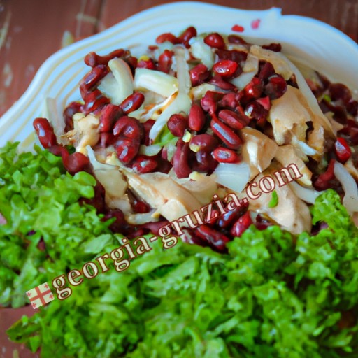 Recipe for salad with red beans and chicken Georgia Recipe for salad with red beans and chicken Georgia