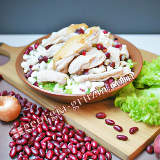 Recipe for salad with red beans and chicken Georgia Recipe for salad with red beans and chicken Georgia