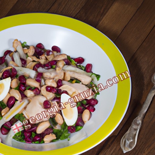Recipe for salad with red beans and chicken Georgia Recipe for salad with red beans and chicken Georgia