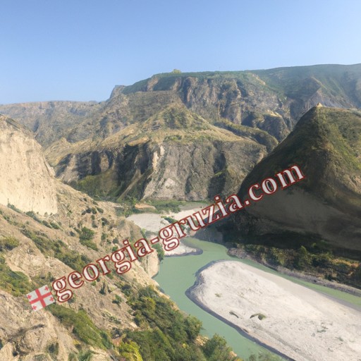 The Kura River in Dagestan Georgia