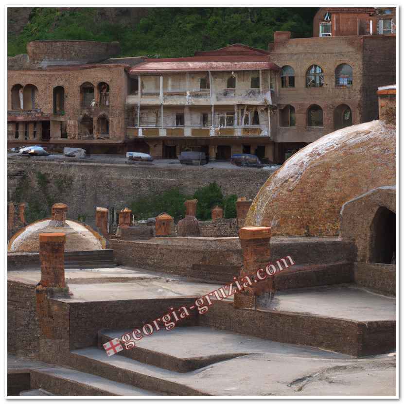 Sulfur baths in Tbilisi