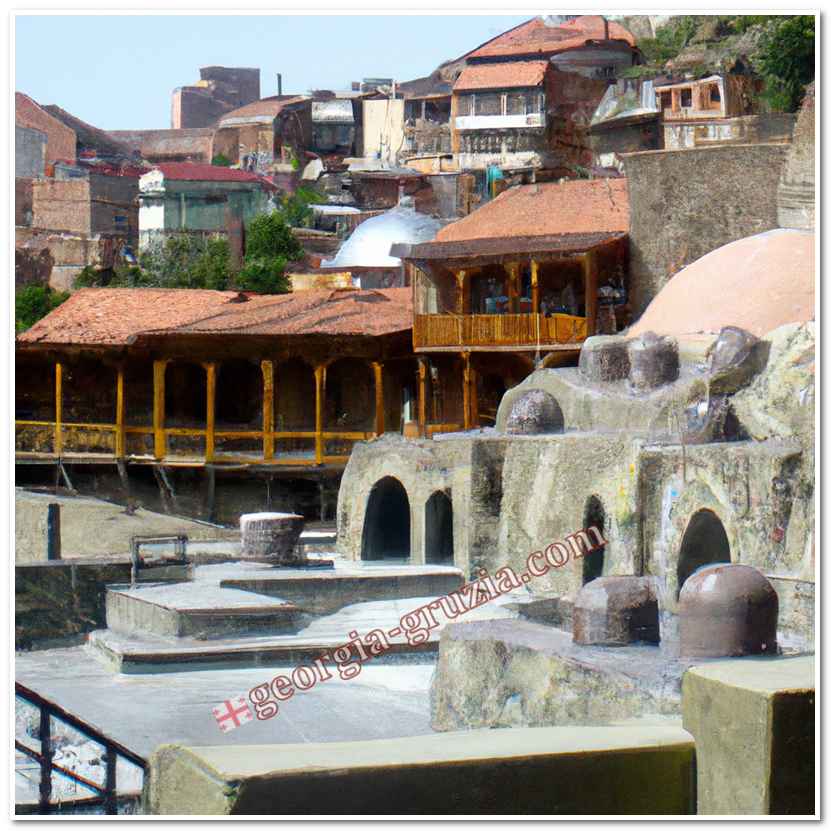 Sulfur baths in Tbilisi