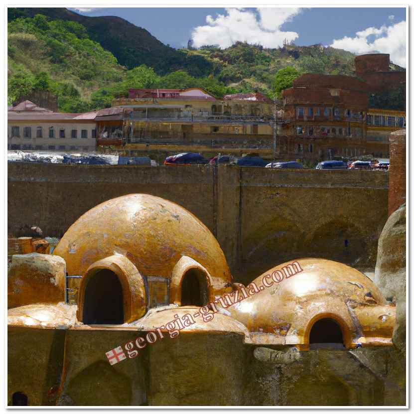 Sulfur baths in Tbilisi