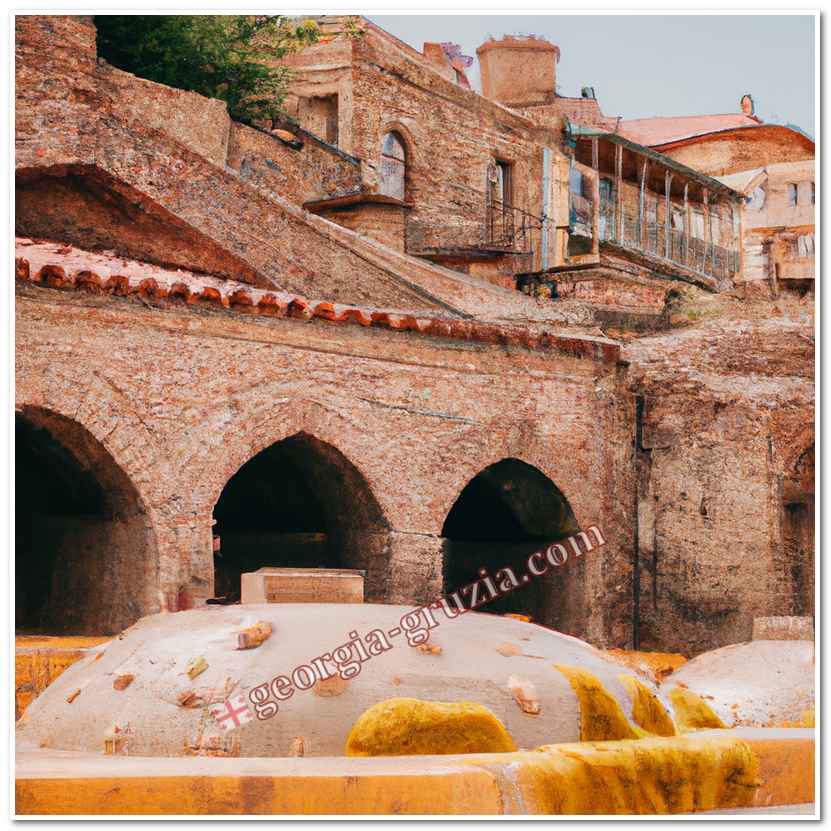 Sulfur baths in Tbilisi