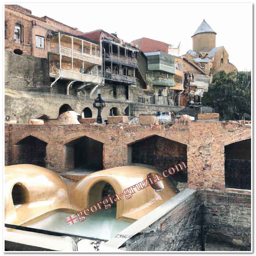 Sulfur baths in Tbilisi