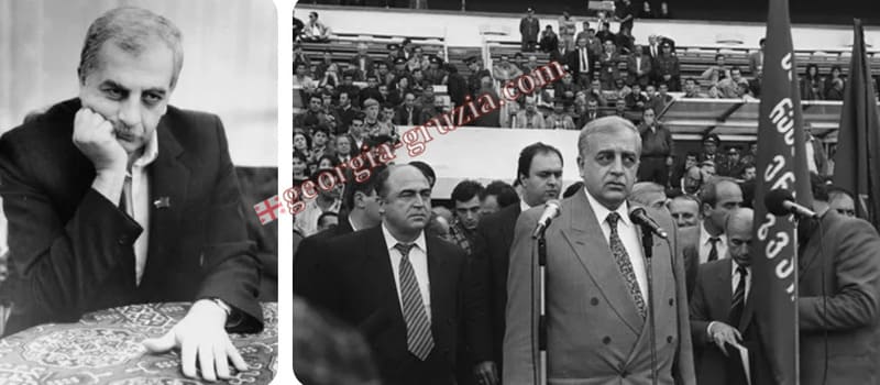 Zviad Konstantinovich Gamsakhurdia Gürcistan'ın cumhurbaşkanıdır