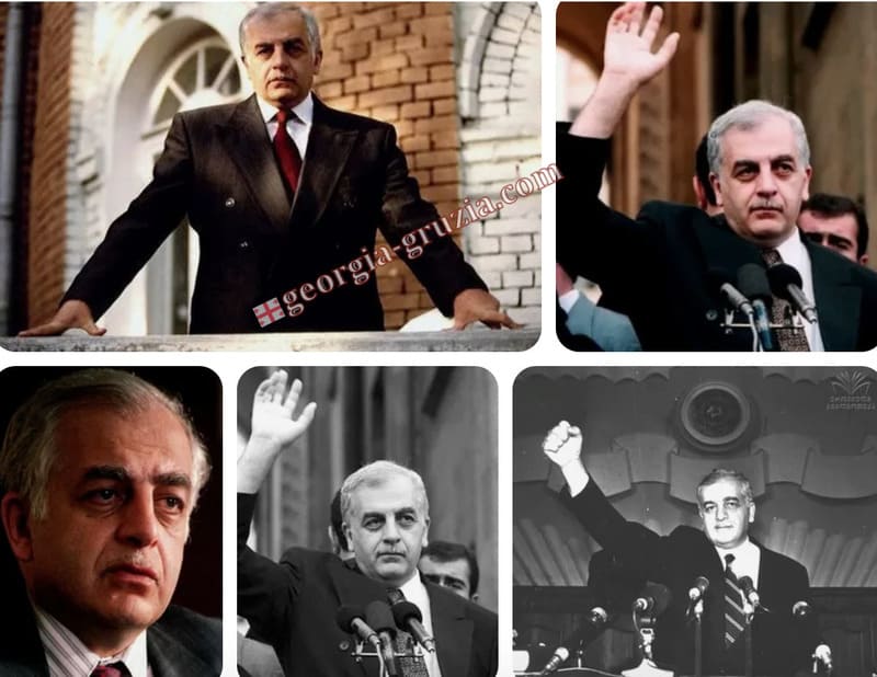 Zviad Konstantinovich Gamsakhurdia Gürcistan Cumhurbaşkanı