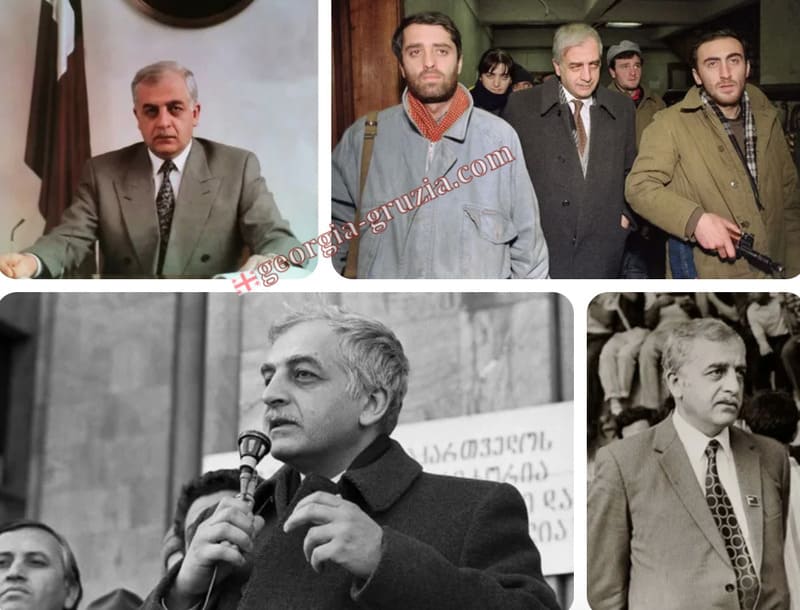 Zviad Konstantinovich Gamsakhurdia Gürcistan Cumhurbaşkanıdır